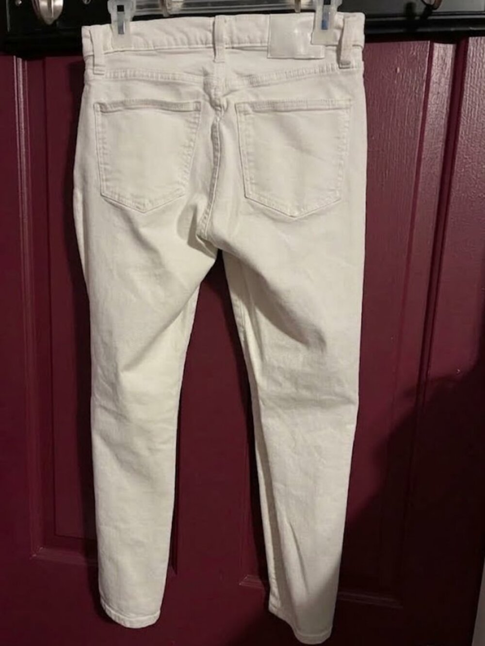 Lucky Brand AVA White Mid Rise Skinny Denim Jeans - Size 4 (27 Ankle) - Picture 11 of 11